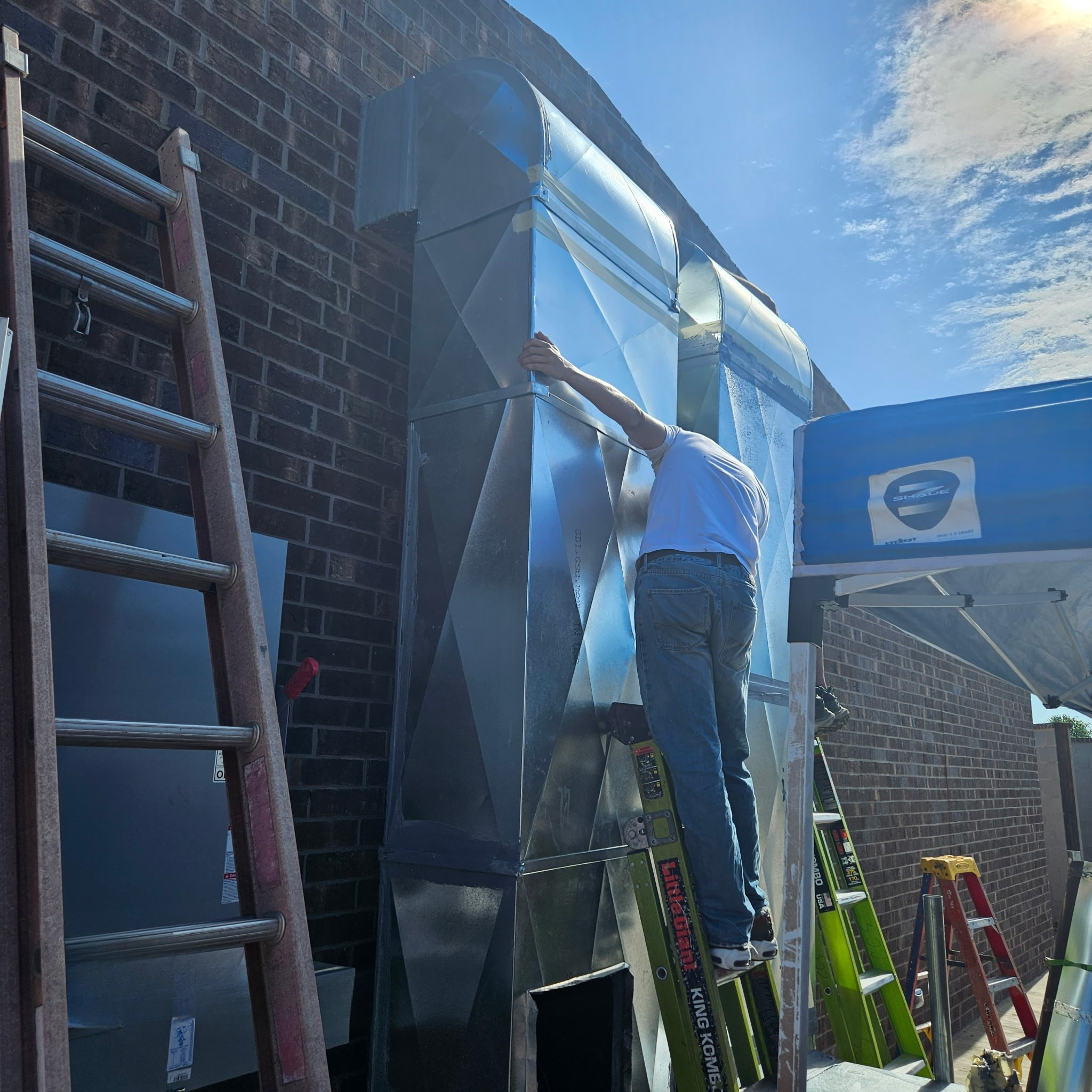 Modern HVAC installation service by Comfort Control Specialists