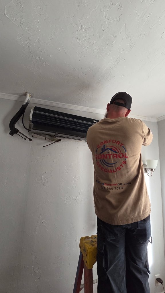 Modern HVAC installation service by Comfort Control Specialists